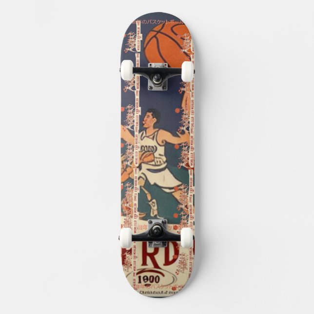 Misty Mountain Basketball Club "1900 Expo (JPN)" Skateboard (Front)