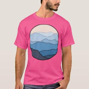 Misty Mountain Circles Active T-Shirt