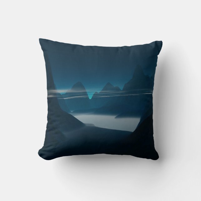 Misty Mountain Cushion (Front)