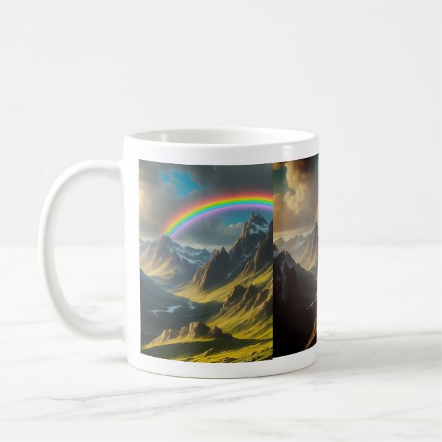 Misty Mountain Magic Mug (Left)
