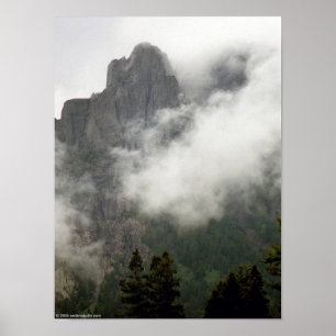 Misty Mountain Poster