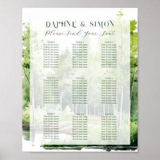 Misty Mountain Wedding Poster