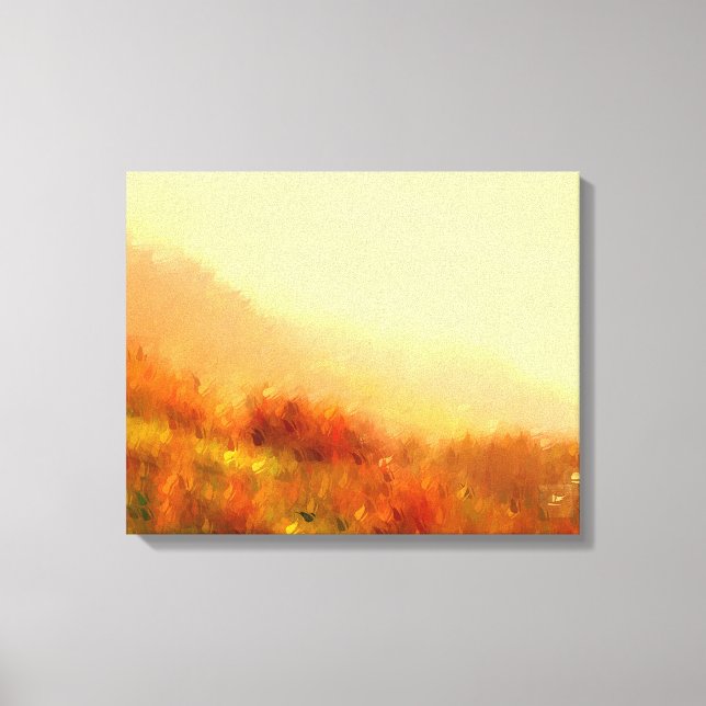 MISTY MOUNTAINS CANVAS PRINT (Front)