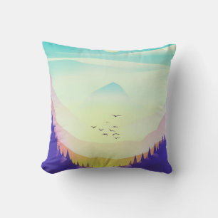Misty Mountains Cushion