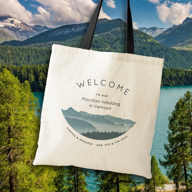 Misty Mountains Hotel Welcome Wedding Bag (Creator Uploaded)