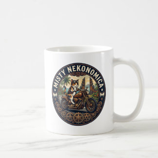 MISTY NEKONOMICA Bali Biker Cat Steampunk Mug