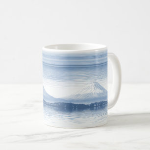 Misty Peaks – Watercolor Mountain Landscape Coffee Mug