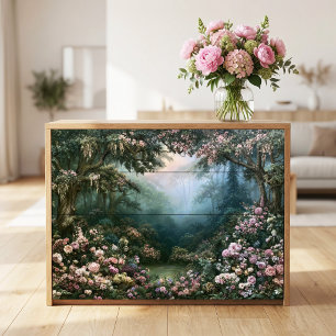 Misty Peony Enchanted Forest Glade Decoupage Tissue Paper