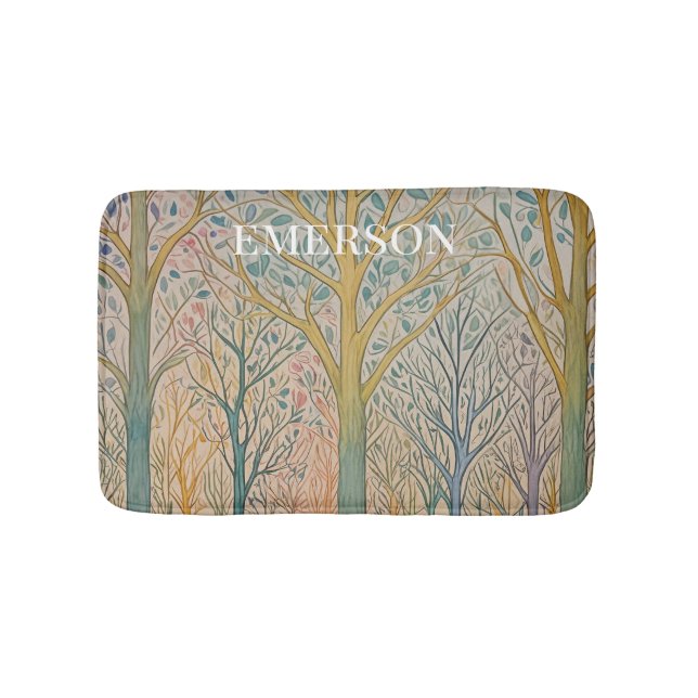 Misty Reverie Bath Mat (Front)