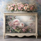 Misty Rose Dawn Decoupage
