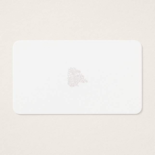 Misty Rose, Flush Mahogany, Decorative Design (Front)