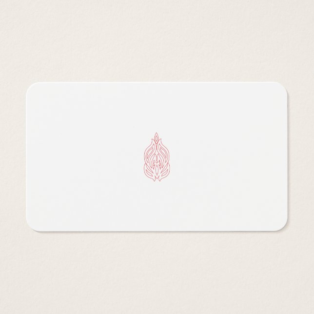 Misty Rose, Flush Mahogany, Decorative Design (Front)