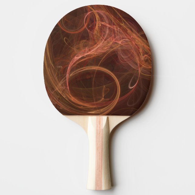 Misty Rust Ping Pong Paddle (Back)