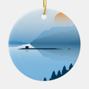 Misty Submarine - ornament