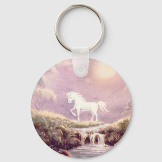 MISTY UNICORN by SHARON SHARPE Key Ring