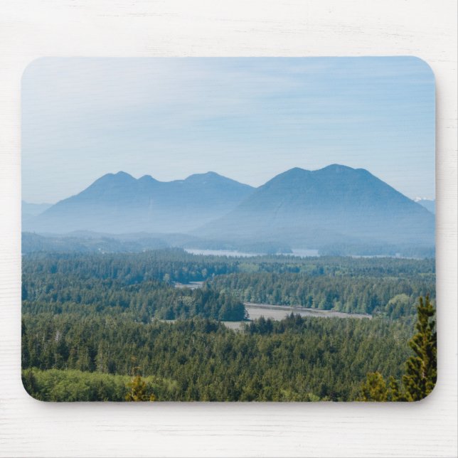 Misty Valley in Tofino - British Columbia, Canada Mouse Mat (Front)