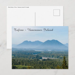 Misty Valley in Tofino - British Columbia, Canada Postcard