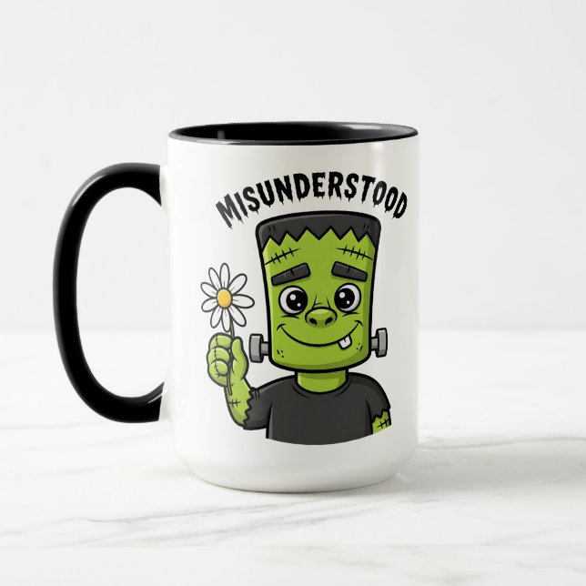  "Misunderstood" Frankenstein's Monster Mug (Left)