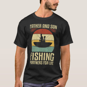 Mit Papa Angeln Bester Papa Der Welt Fischer Fathe T-Shirt