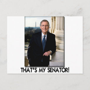 Mitch McConnell, That's My Senator! Postcard
