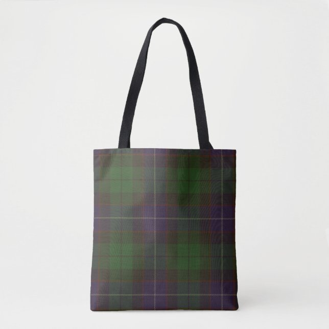 Mitchell Clan Tartan Tote Bag (Front)