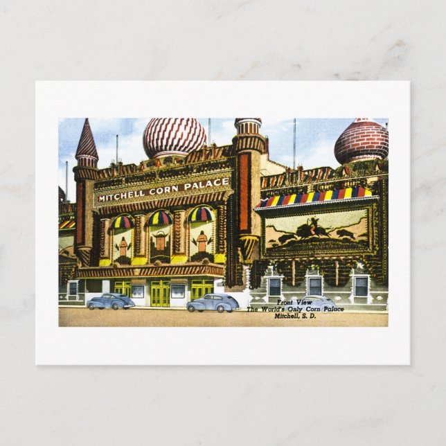 Mitchell Corn Palace, Mitchell, South Dakota Postcard (Front)