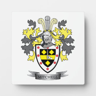 Mitchell Family Crest Coat of Arms Plaque