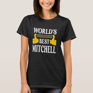 Mitchell Surname Team Family Last Name World's Bes T-Shirt