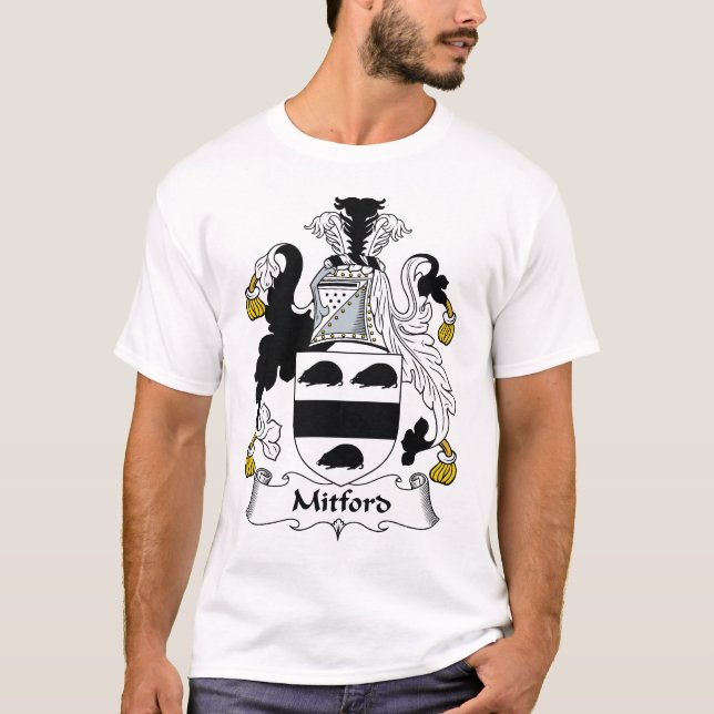 Mitford Family Crest T-Shirt (Front)