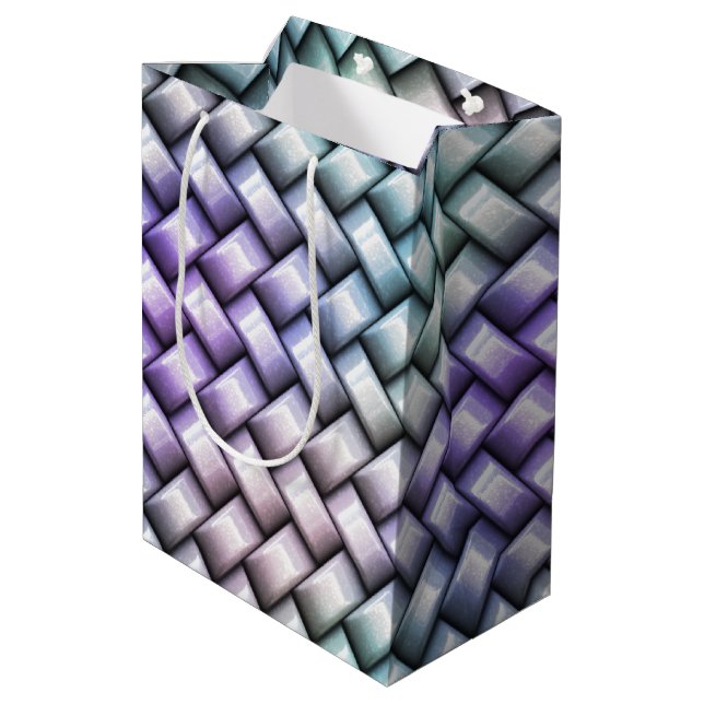mithril armor weave : medium gift bag (Back Angled)