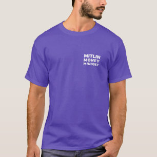 MITLIN MONEY MINDSET T-shirt Small White Logo