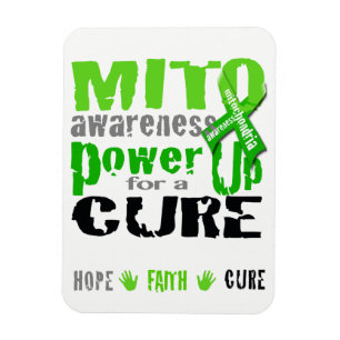 Mito Awareness Power Up for a Cure Magnet