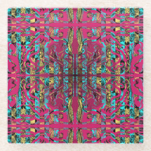 Mitochondri-Pop Glass Coaster