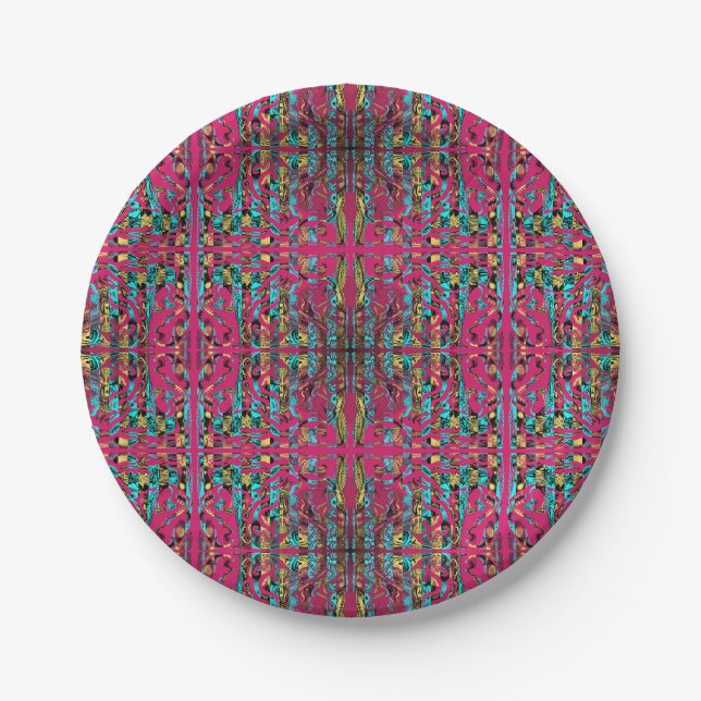 Mitochondri-Pop II Paper Plate (Front)