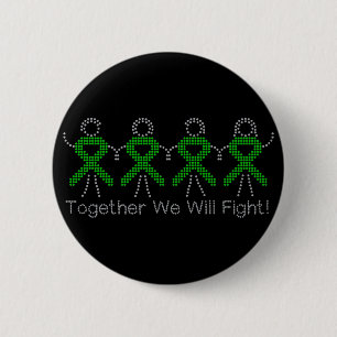 Mitochondrial Disease Together We Will Fight 6 Cm Round Badge