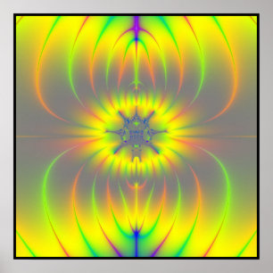 Mitosis Fractal Poster