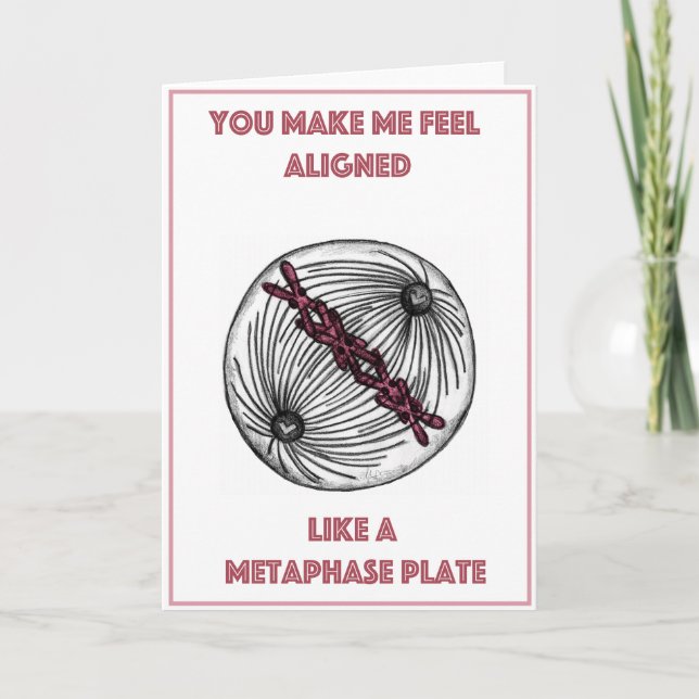 Mitotic Valentine's Day Holiday Card (Front)
