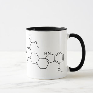 Mitragynine Kratom Molecule - Chemistry Diagram Mug