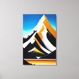 Mitre Peak - Canvas Print