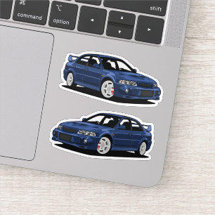 Mitsubishi Evo Car Sticker