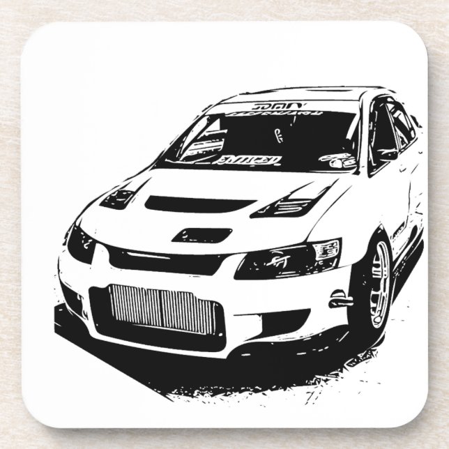 Mitsubishi Evolution Coaster (Front)