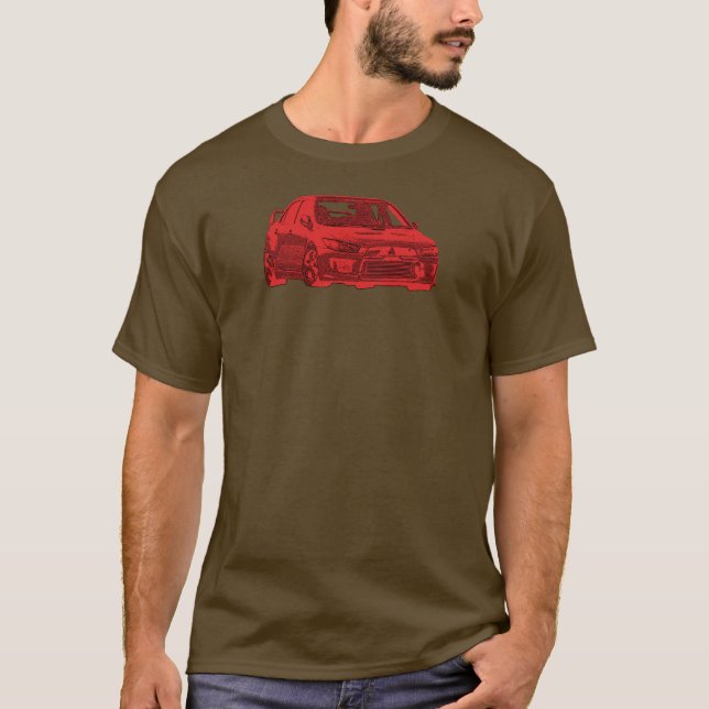 Mitsubishi Evolution T-Shirt (Front)