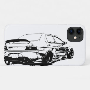 Mitsubishi Evolution Vector Image iPhone 11 Case