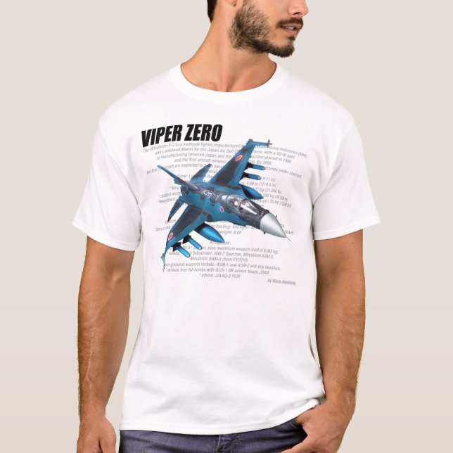 Mitsubishi F-2"VIPER ZERO" T-shirt (Front)