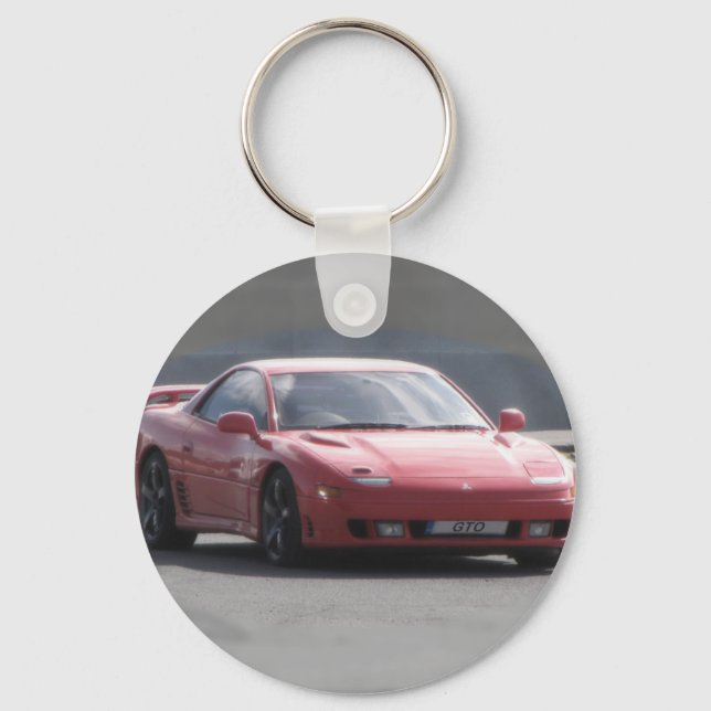 Mitsubishi GTO 3L Twin Turbo Key Ring (Front)