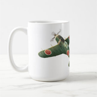 Mitsubishi J2M3 Raiden aeroplane mug