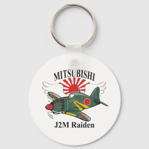 mitsubishi J2M Raiden Key Ring