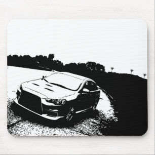 Mitsubishi Lancer Evo X Mouse Mat