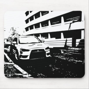 Mitsubishi Lancer Evolution x - I Love my EVO Mouse Mat