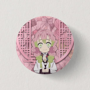 Mitsuri Kanroji Chibi 3 Cm Round Badge